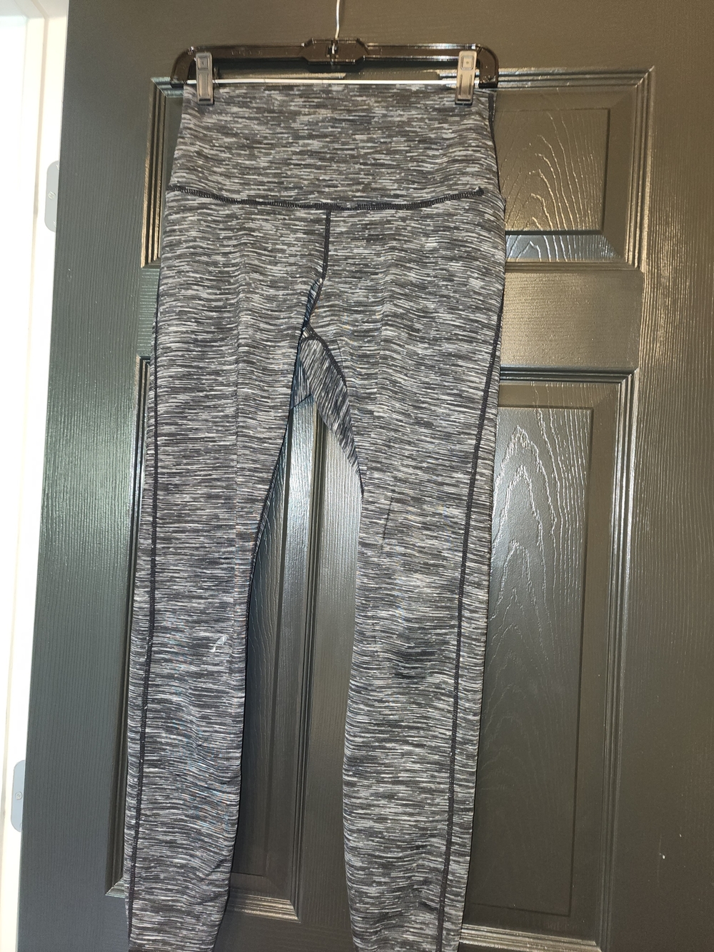 Tesla Women's Grey Space-Dye Leggings
